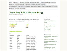 Tablet Screenshot of fosterebspca.org